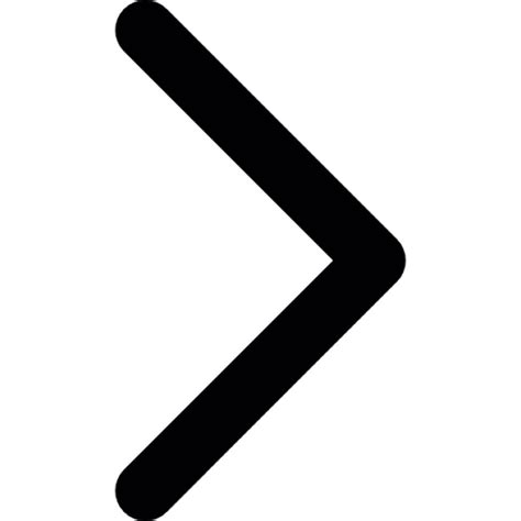 Chevron-Pfeil nach rechts, ios 7-Schnittstelle Symbol ...