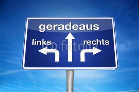 Geradeaus Links Rechts von Coloures-pic, lizenzfreies Foto ...